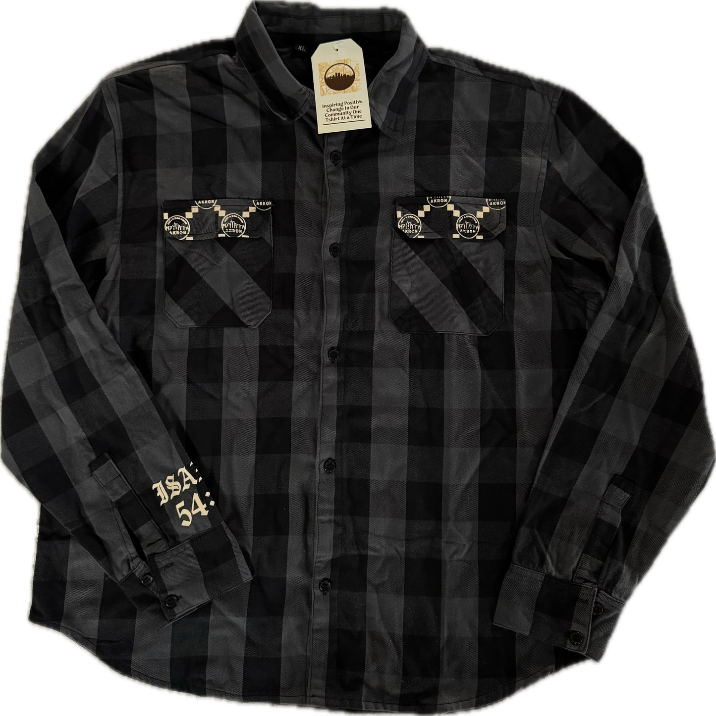 “No Weapon Formed Against Me” Flannel