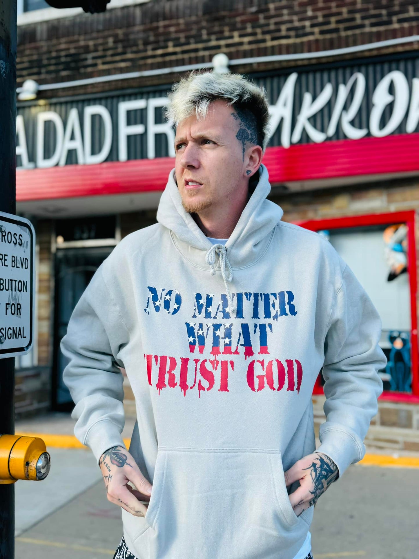 No Matter What Trust God Hoodie