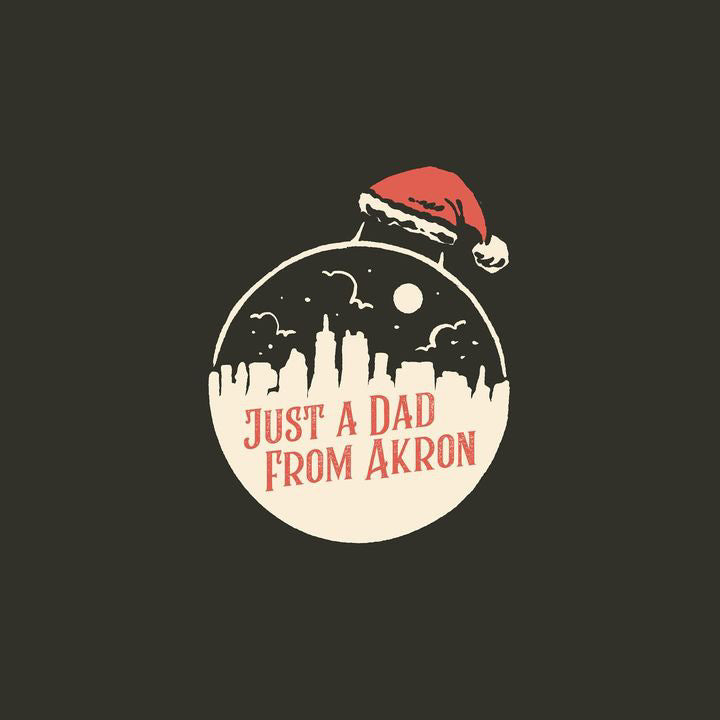 2023 Just A Dad From Akron Christmas Design