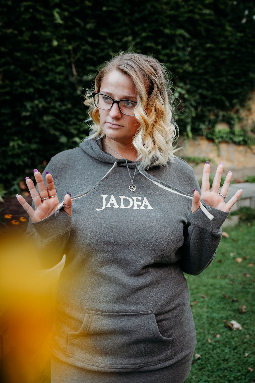 "Inspire/JADFA" Hoodie Dress - IN STORE ONLY