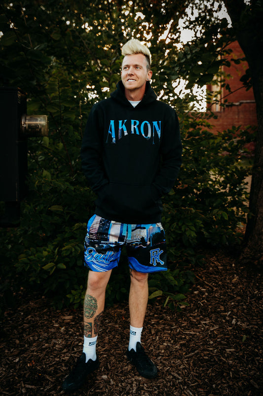 "Akron Nights" Pullover Hoodie