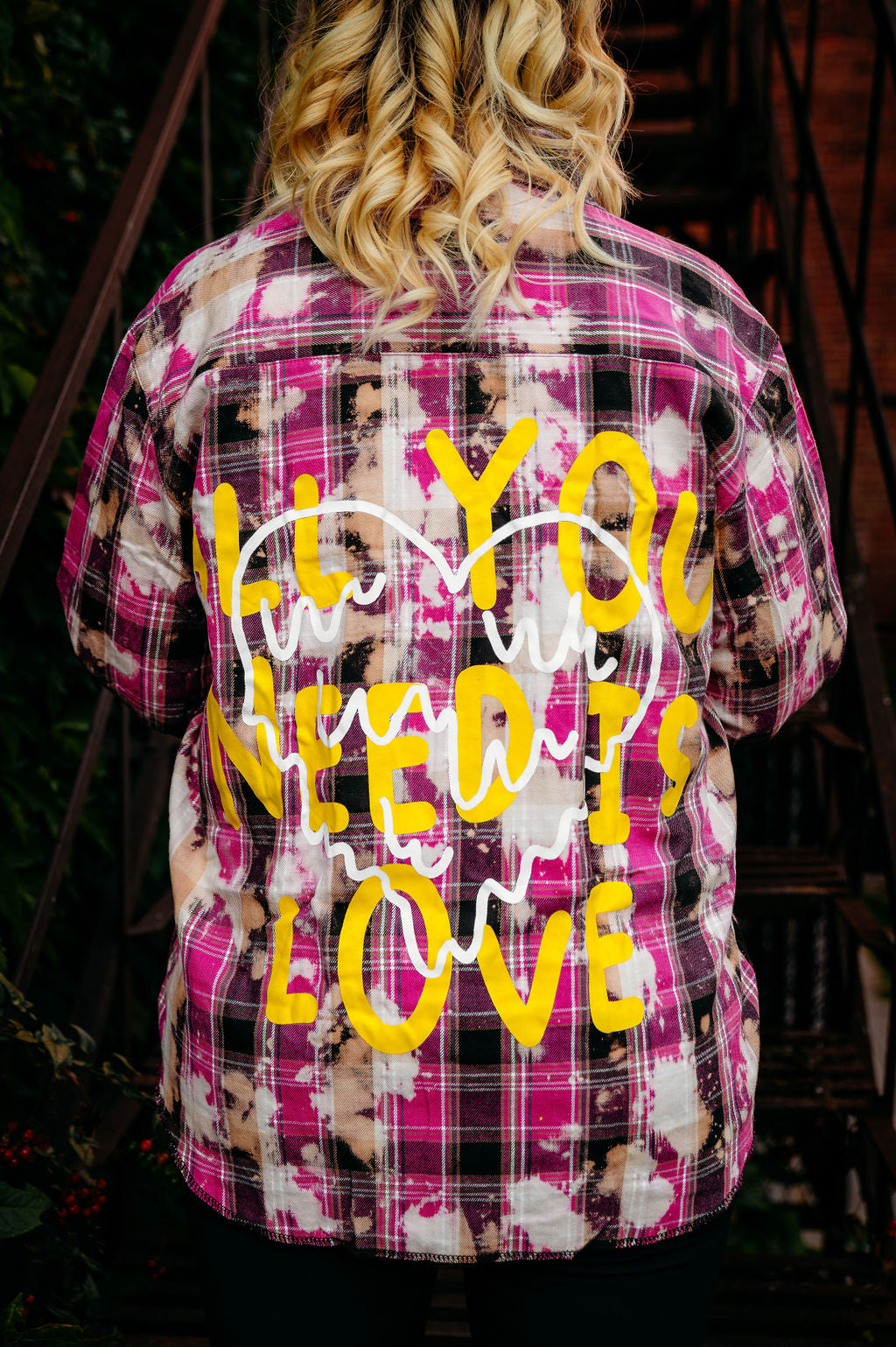 "All you need is love" Flannel