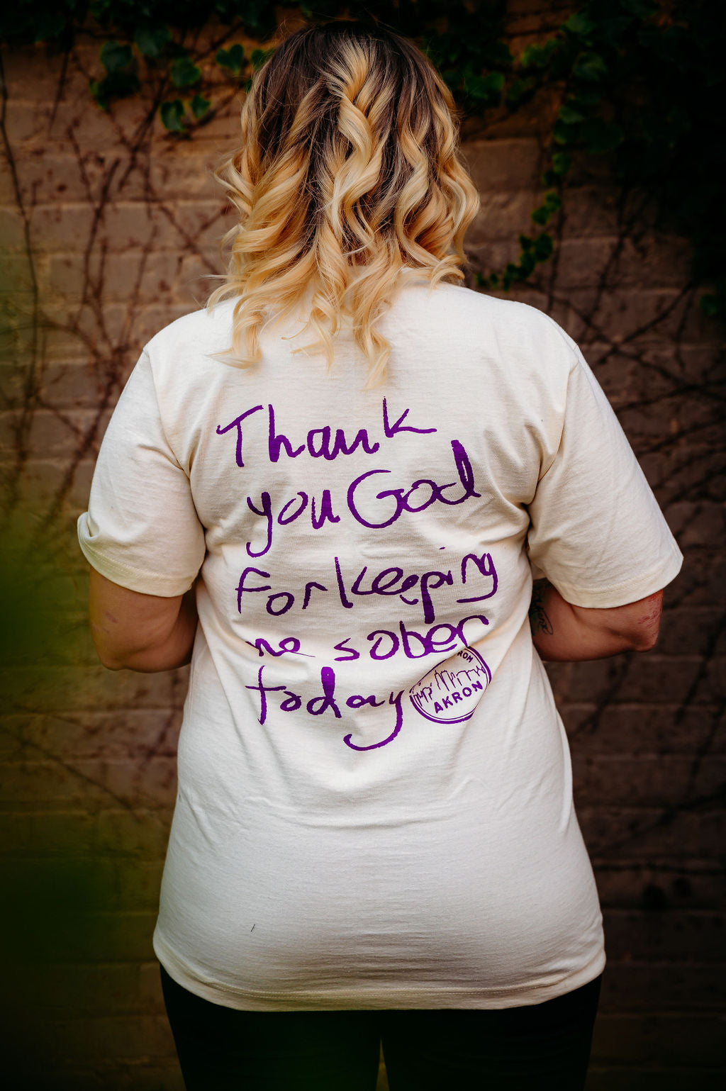 "Thank you God" Sobriety T-Shirt