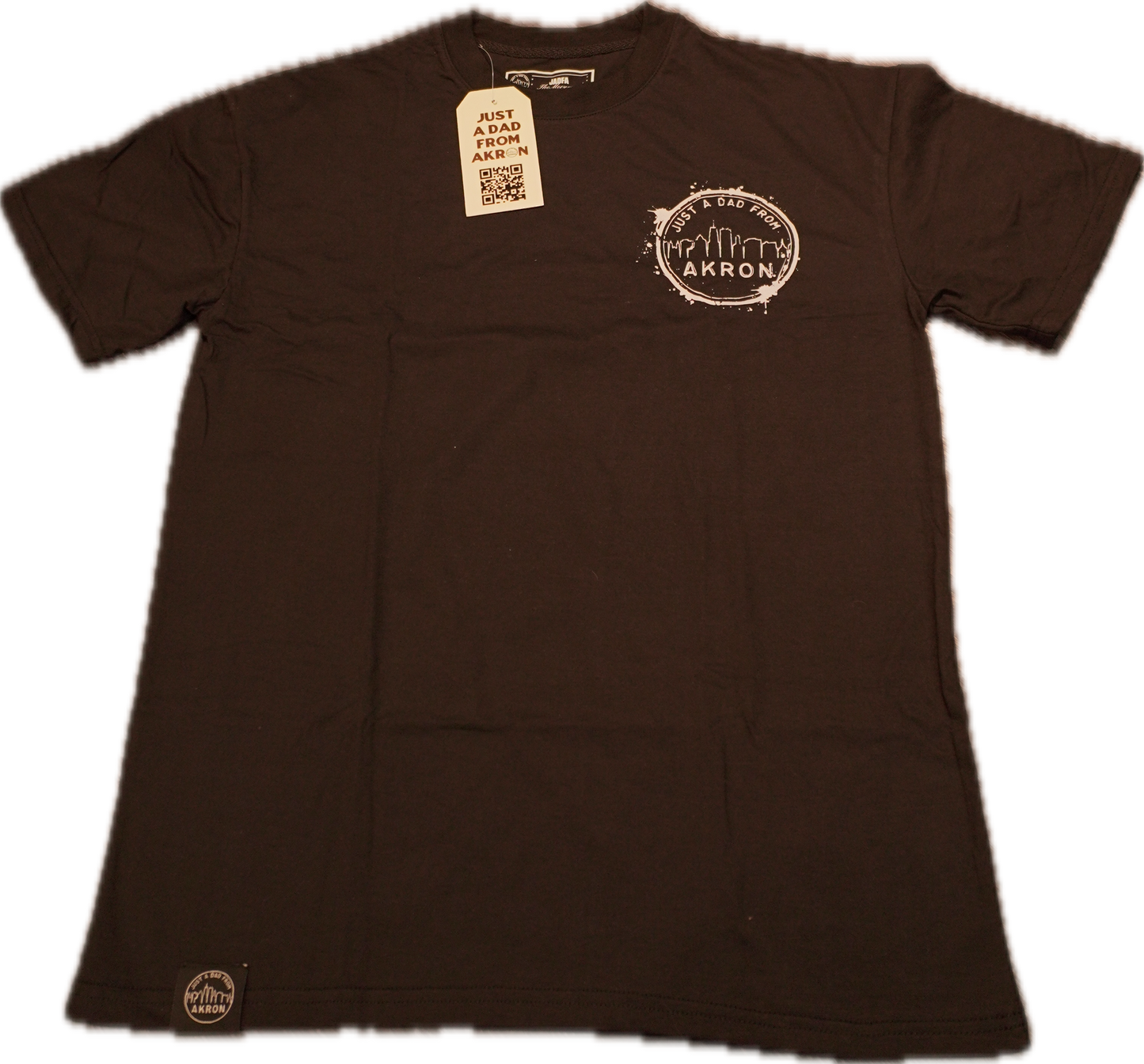 JUST A DAD FROM AKRON — SIGNATURE TEE