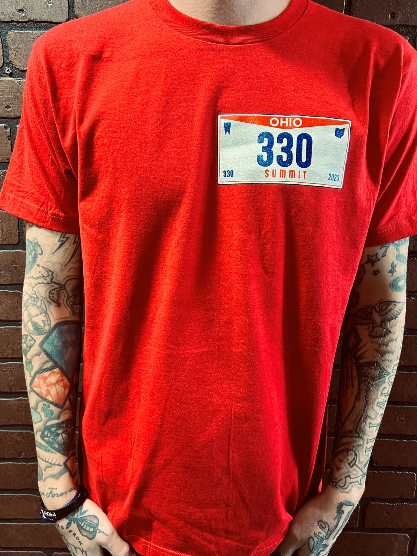 330 LIMITED Collab T-shirt - Designed by Caleb Aronhalt